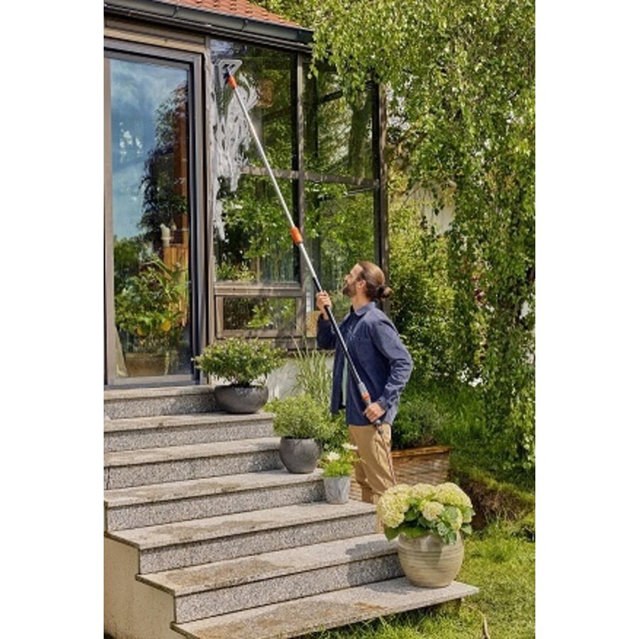Watervoerende telescoopsteel M-XL 155-260 cm | regelbare waterstroom