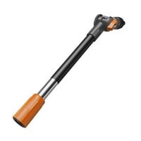 Flexibele waterdoorvoerende verlengsteel 53 cm | 45° scharnier