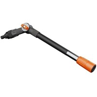 Flexibele waterdoorvoerende verlengsteel 53 cm | 45° scharnier