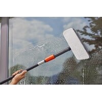 Cleansystem raamwisser 31 cm | wateraansluiting | microvezeldoek + trekker