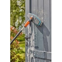 Cleansystem wasset met 90 cm steel | zachte wasborstel met waterdoorvoer