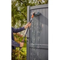 Cleansystem wasset met 90 cm steel | zachte wasborstel met waterdoorvoer
