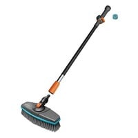 Cleansystem wasset met 90 cm steel | zachte wasborstel met waterdoorvoer