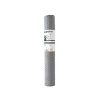 Zeskant gaas groen | maas 13 of 25 mm | draaddikte 1,0 mm | rol 0,50–1,00 m x 5–25 m