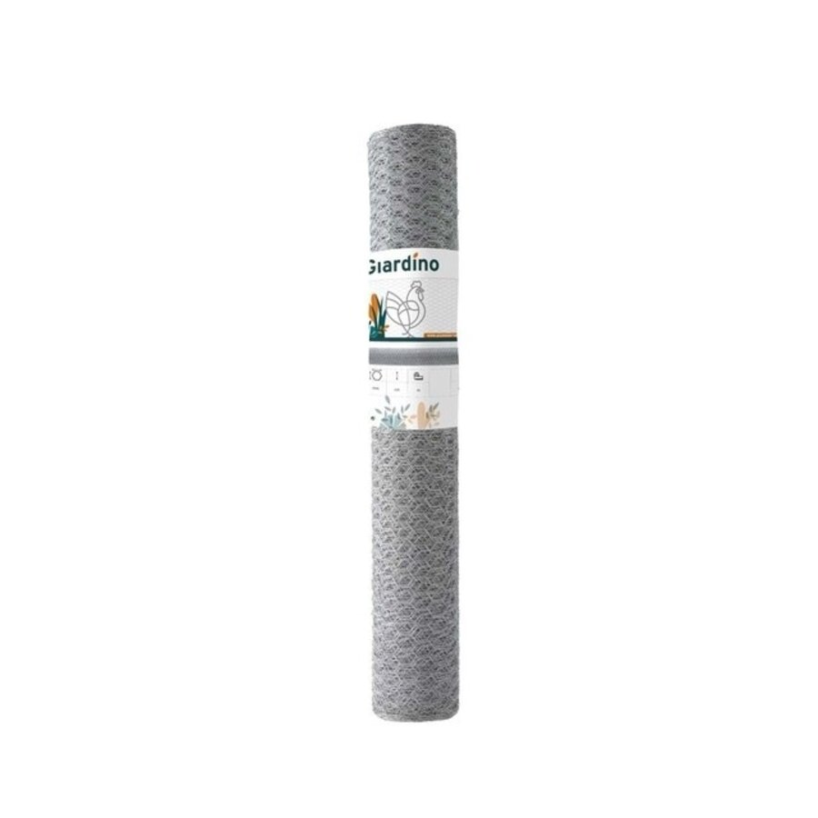 Zeskantgaas verzinkt 13 mm | 0,7 mm | rol 0,50–2,00 m x 5–25 m