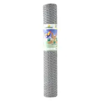 Zeskantgaas verzinkt 25 mm | draaddikte 0,8 mm | hoogte 50 cm | rol 5 m | 10 m | 25 m | 50 m