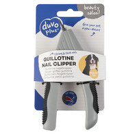 Nagelknipper guillotine grijs voor hond en kat | ergonomische grip