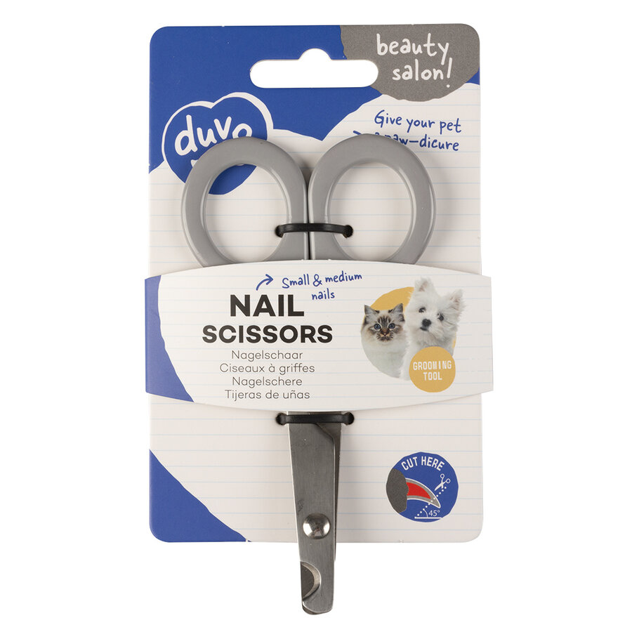 Nagelschaar large grijs | voor hond en kat | veilig nagels knippen