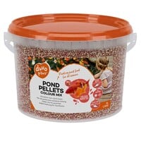 Vijverpellets kleurmix drijvend 3 mm | 25 L emmer