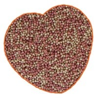 Vijver Pellets Kleurmix 10 liter | drijvende kleurversterkende pellets 6 mm voor vijvervissen