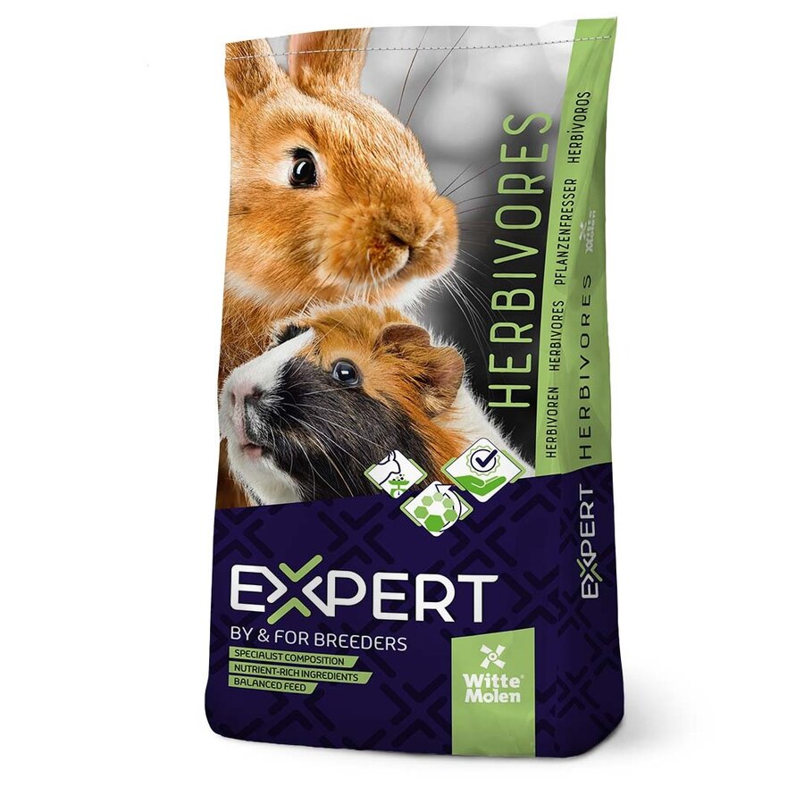 Chinchilla | Degoe muesli compleetvoer 15 kg | met kruiden, wortel en luzerne