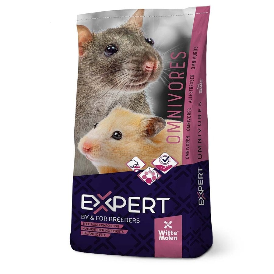 Knaagdierenmuesli 15 kg | aanvullende energiemuesli voor konijnen en knaagdieren