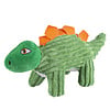 Pluche dino stegosaurus corduroy groen