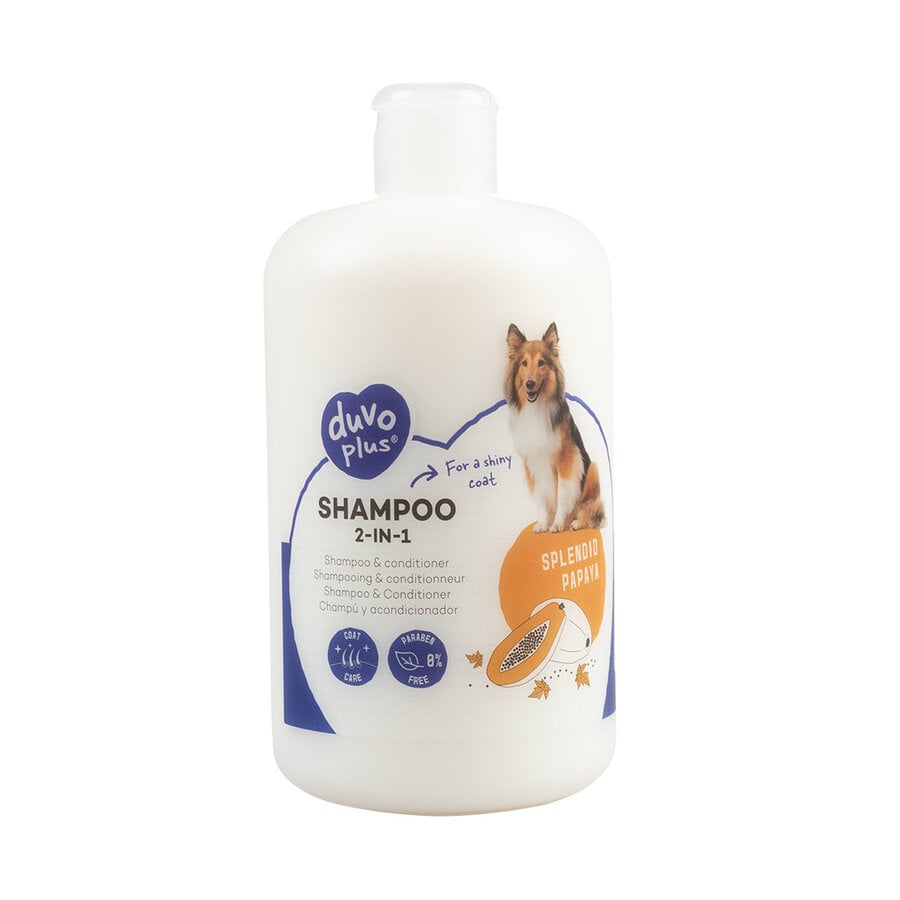 2-in-1 hondenshampoo met conditioner | papaya geur | 250 ml