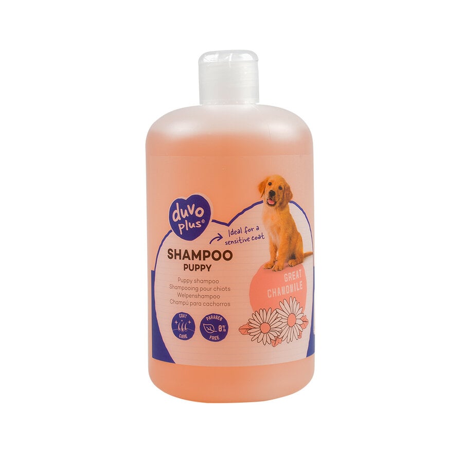 Puppy shampoo met kamille voor gevoelige huid | pH-neutraal | 250 ml / 500 ml