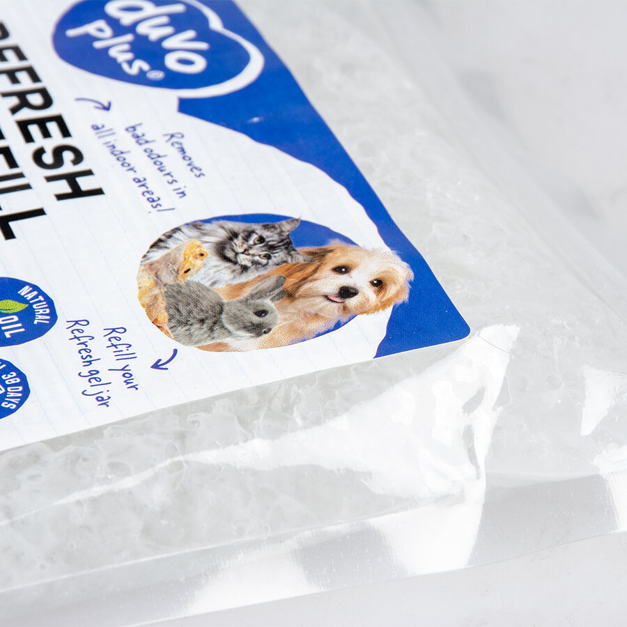 Geurverwijderaar gel navulling 250 g | neutraliseert dierengeuren tot 30 dagen