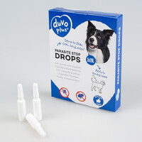 Anti-parasitaire druppels voor honden | 3 pipetten van 2 ml | tegen vlooien en teken