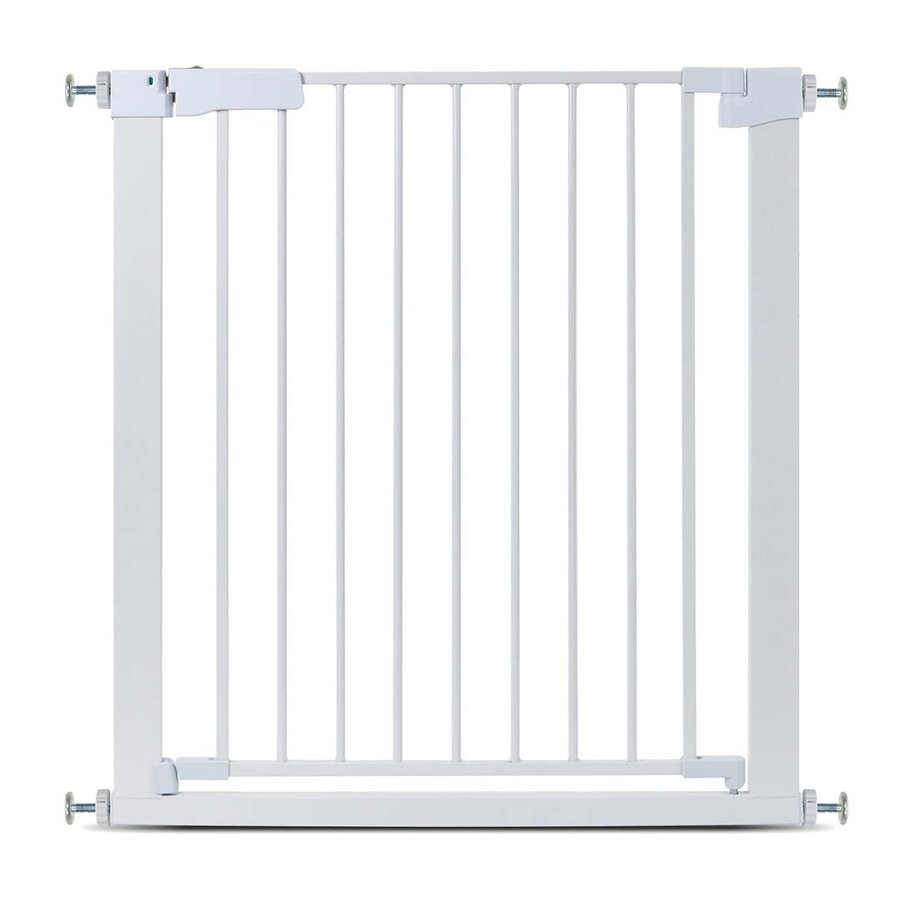 Hondenveiligheidshek wit voor deur en trap | 75-82 cm breed | 76 cm hoog