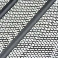 Hondenveiligheidshek met 2 verlengstukken 75–110 cm breed | 76 cm hoog | zwart/bruin
