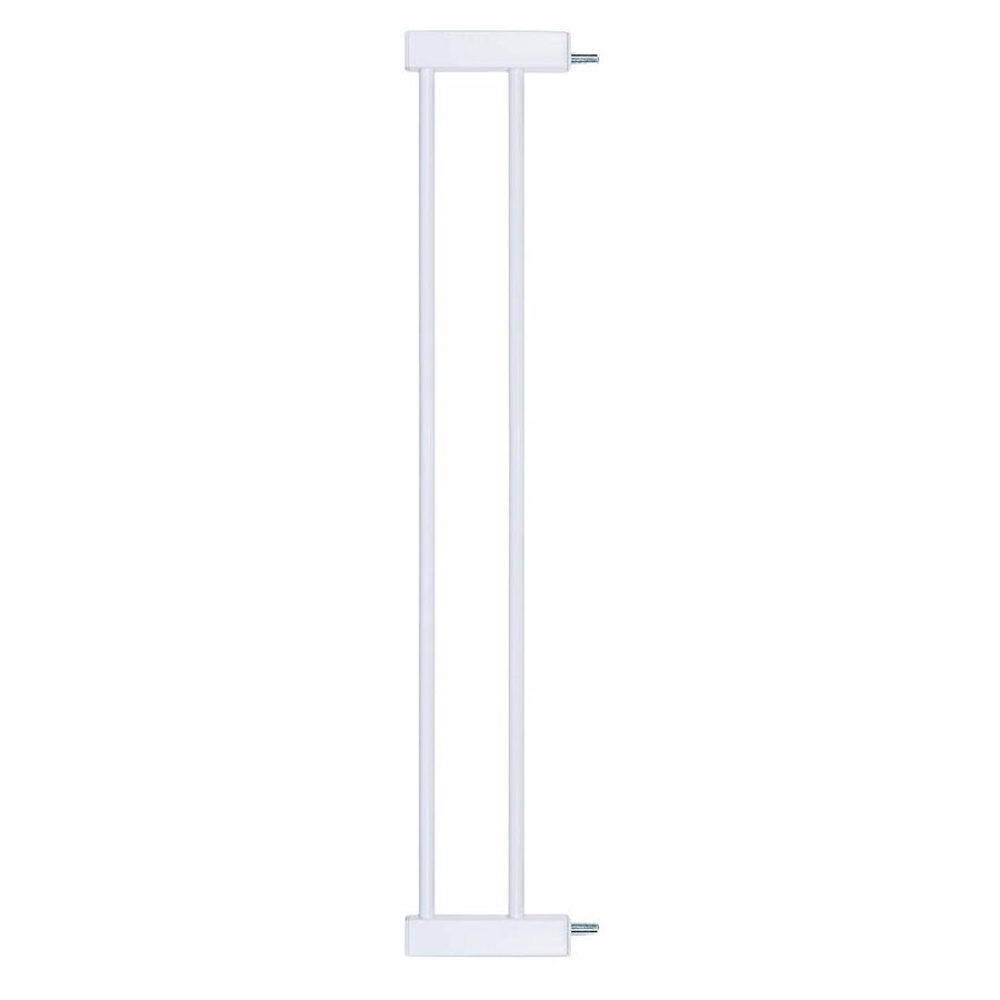 Verlengstukken voor veiligheidshek wit | set 2 stuks 7 cm + 14 cm