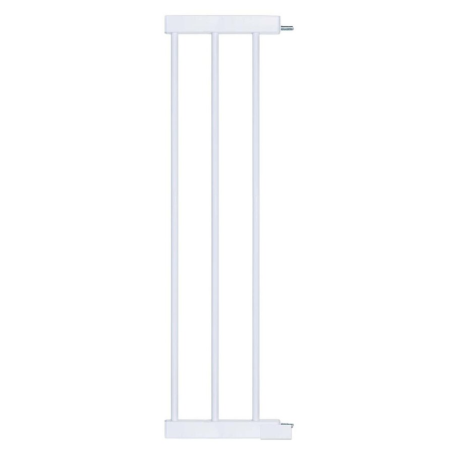 Verlengstukken voor veiligheidshek wit | set 2 stuks 7 cm + 14 cm