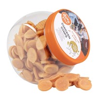 Kippenchips hondensnack | zachte kippenschijfjes | 80 g
