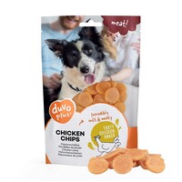 Kippenchips hondensnack | zachte kippenschijfjes | 80 g