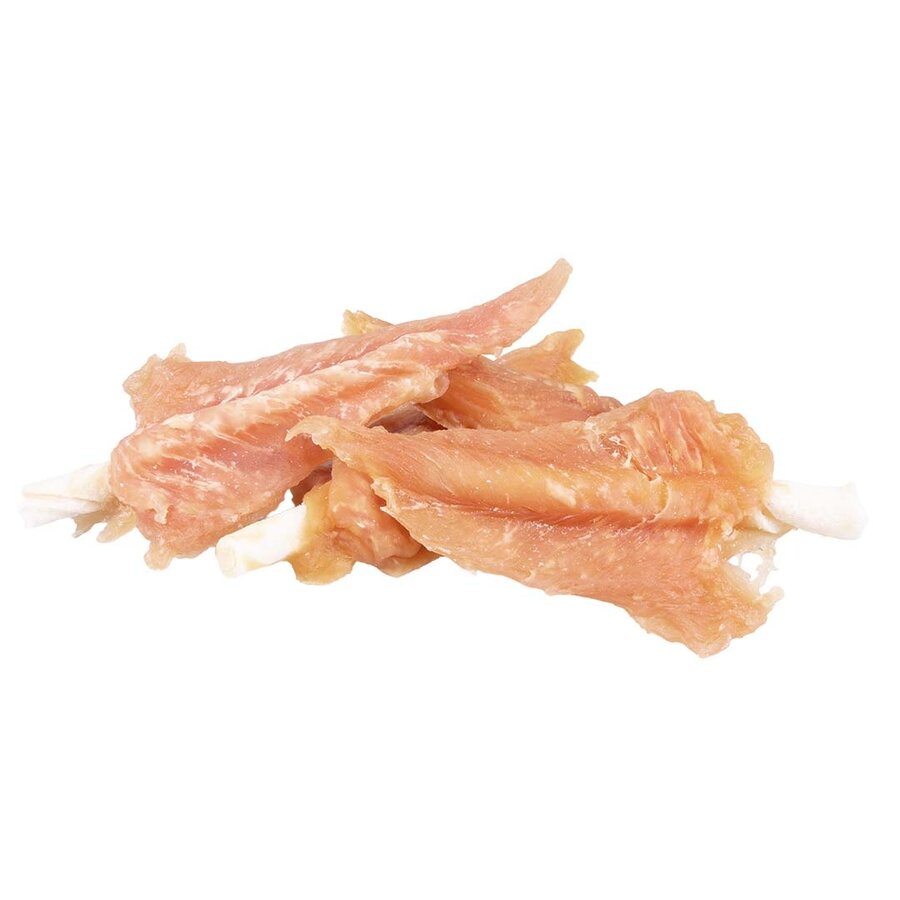 Kippenlollies hondensnack 400 g | zachte kauwsnack met kip en runderhuid