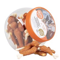 Kip & calcium drumsticks hondensnack 180 g | kauwsnack met kipfilet