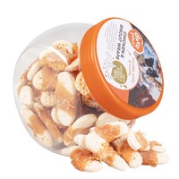 Meat kip & biscuit wraps hondensnack 400 g | krokante koekjes met kip