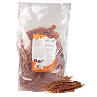Eend jerkies hondensnack 1 kg | graan- & glutenvrije beloningssnack