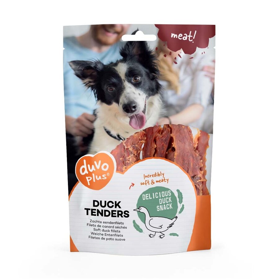 Eendenfilets hondensnack 100 g | graan- & glutenvrij | hoog vleesgehalte