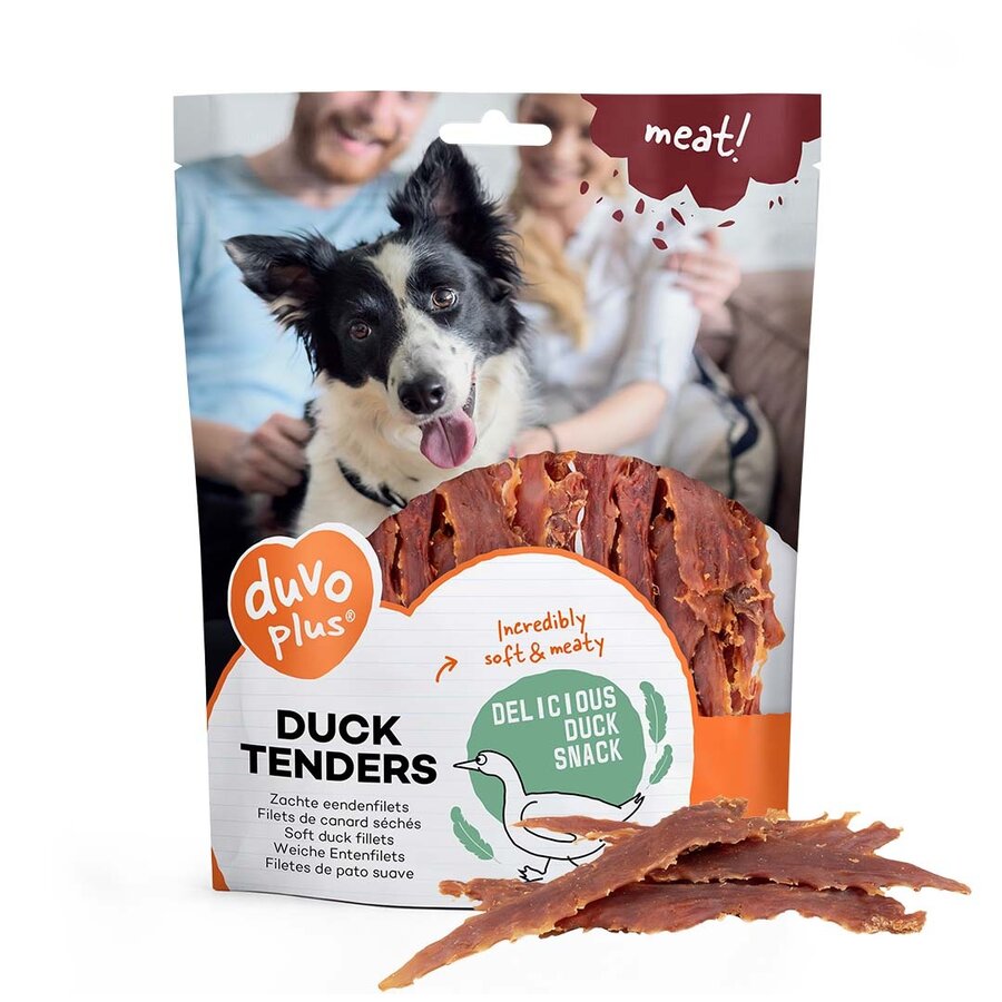 Eendenfilets hondensnack 100 g | graan- & glutenvrij | hoog vleesgehalte