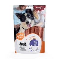 Lam strips hondensnack 80 g | graan- en glutenvrij | zachte vleessnack