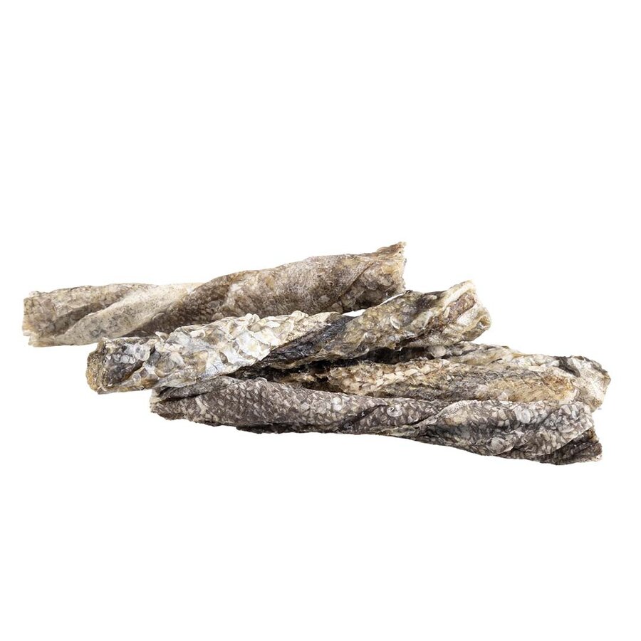 Kabeljauw twisters hondensnack 100 g | glutenvrije kauwsnack