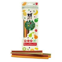 Fruity Dental Groovies gebitsverzorgende kauwsnack | 12,5 cm 20 stuks | 16 cm 10 stuks | 25 cm 3 stuks
