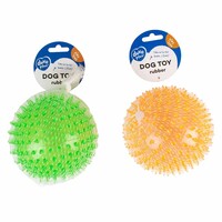 TPR egelbal drijvend | stekelig gebitsmassage | 8 cm of 12 cm