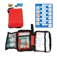 EHBO-kit voor huisdieren 61-delig | compacte meeneemset 12 x 15,5 x 5 cm