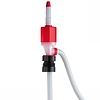 Vatpomp voor 200 liter vaten met 2 adapters