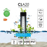 Aquarium Aqua 30 | 40 x 20 x 45,5 cm | ca. 25–27 liter | compleet met LED en binnenfilter