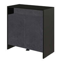 Aquariumkast voor 60 cm aquarium | 60 x 30 x 63 cm | Black Marble of Oak Oasis