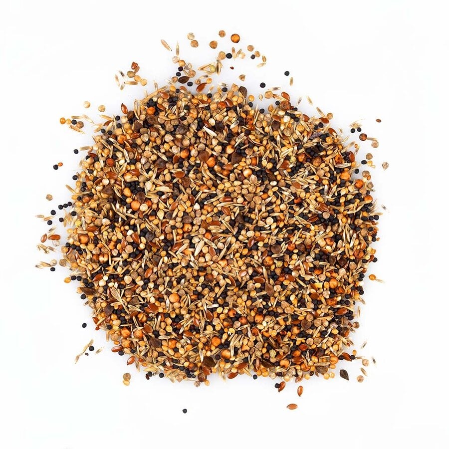 Tuinvogel zadenmix 20 kg | gevarieerde 4-seizoenen voeding met vitamines en mineralen