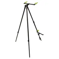 Aluminium tripod hengelsteun 100-180 cm | verstelbare strandsteun met luminous houders