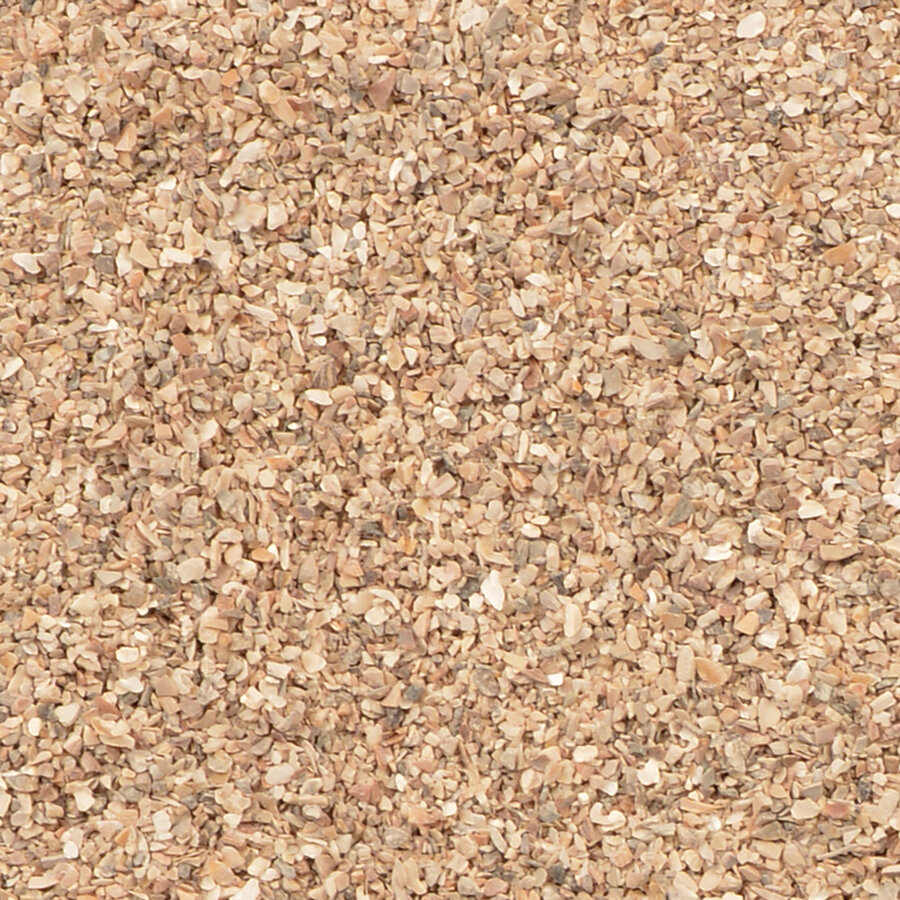 Oesterschelpen fijn 1-2,5 mm 25 kg | calciumbron voor kippen en pluimvee