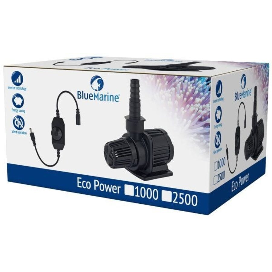 Regelbare DC opvoerpomp 2500 l/u | opvoerhoogte 3,5 m | uitlaat 16/20 mm
