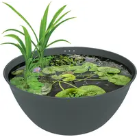 Medaka bowl 600 | Japanse mini vijverkom 36 liter | Ø60 x H25 cm | voor Medaka en waterplanten