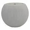 Waterornament Saint Tropez S | rond 37 cm | grijs