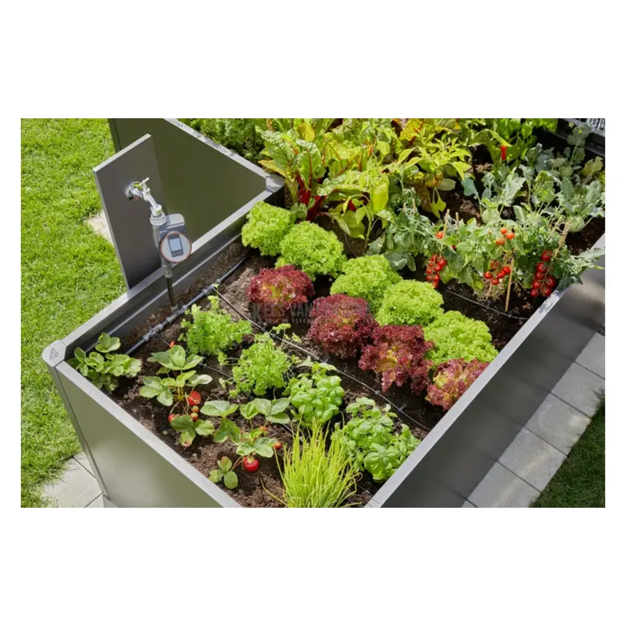 Bewateringsset moestuin | Micro-Drip startset | tot 35 planten | 13 mm + 4,6 mm | 2 l/u druppelaars