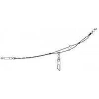 Sliding Feeder Link met backstop | schuivende feederlink voor voerkorfmontage | 2 stuks