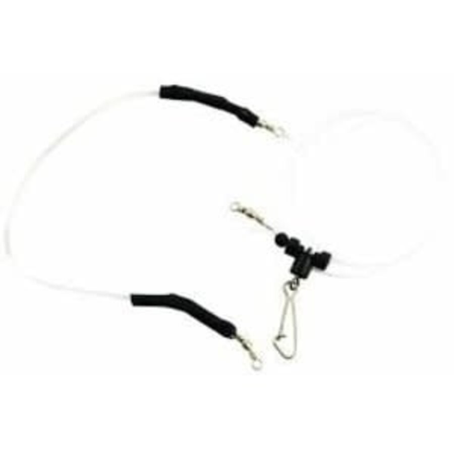 Shock leader systeem voor feedervissen | elastisch | 1,5 mm | transparant